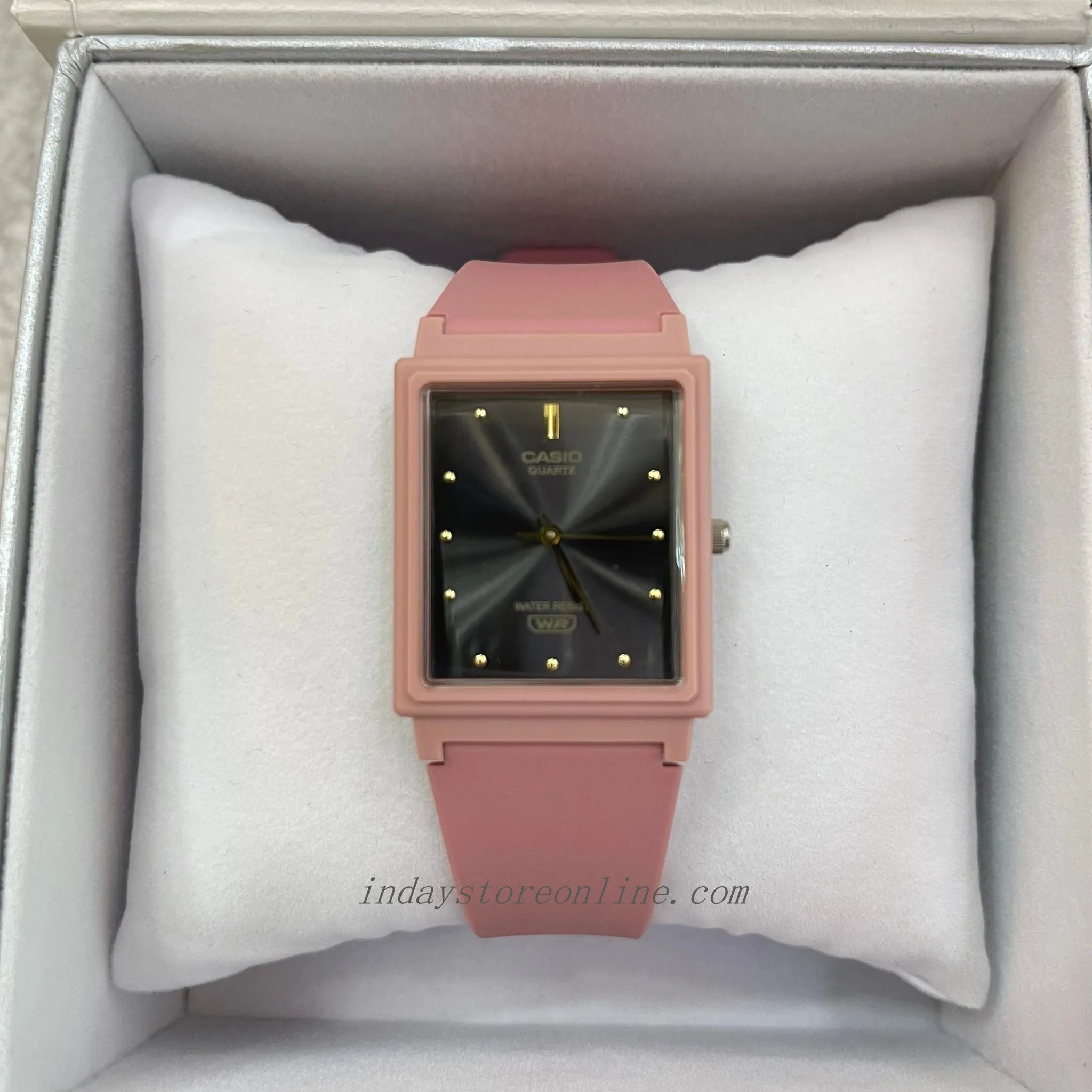Casio Analog Women's Watch MQ-38UC-4A Resin Glass Pink Color Resin Strap Watch