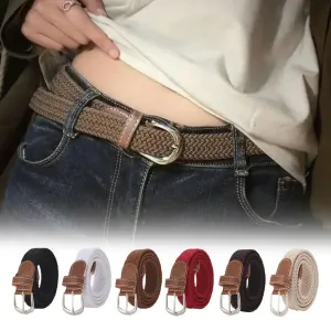 Casual Knitted Stretch Belt