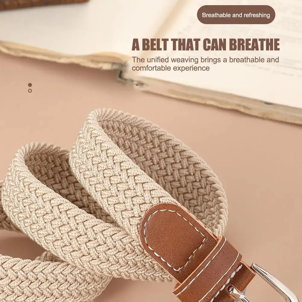 Casual Knitted Stretch Belt