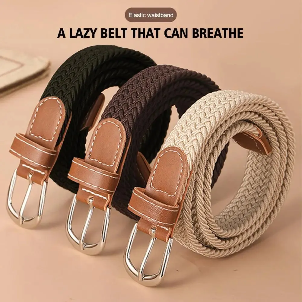 Casual Knitted Stretch Belt