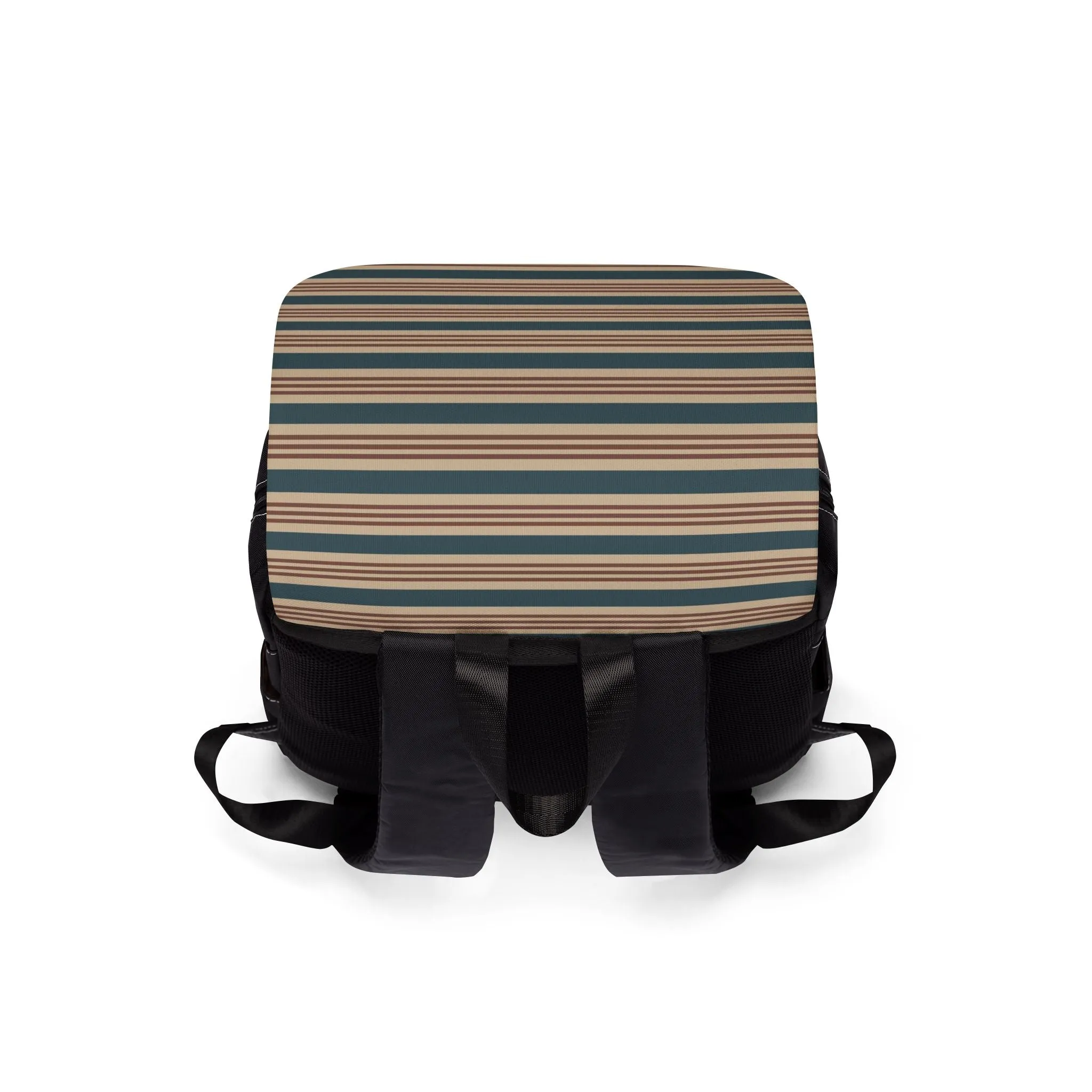 Casual Stripe Commuter Backpack