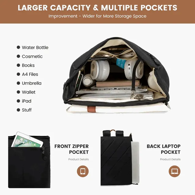 Casual Waterproof Bag for Travel and Laptop Backpack