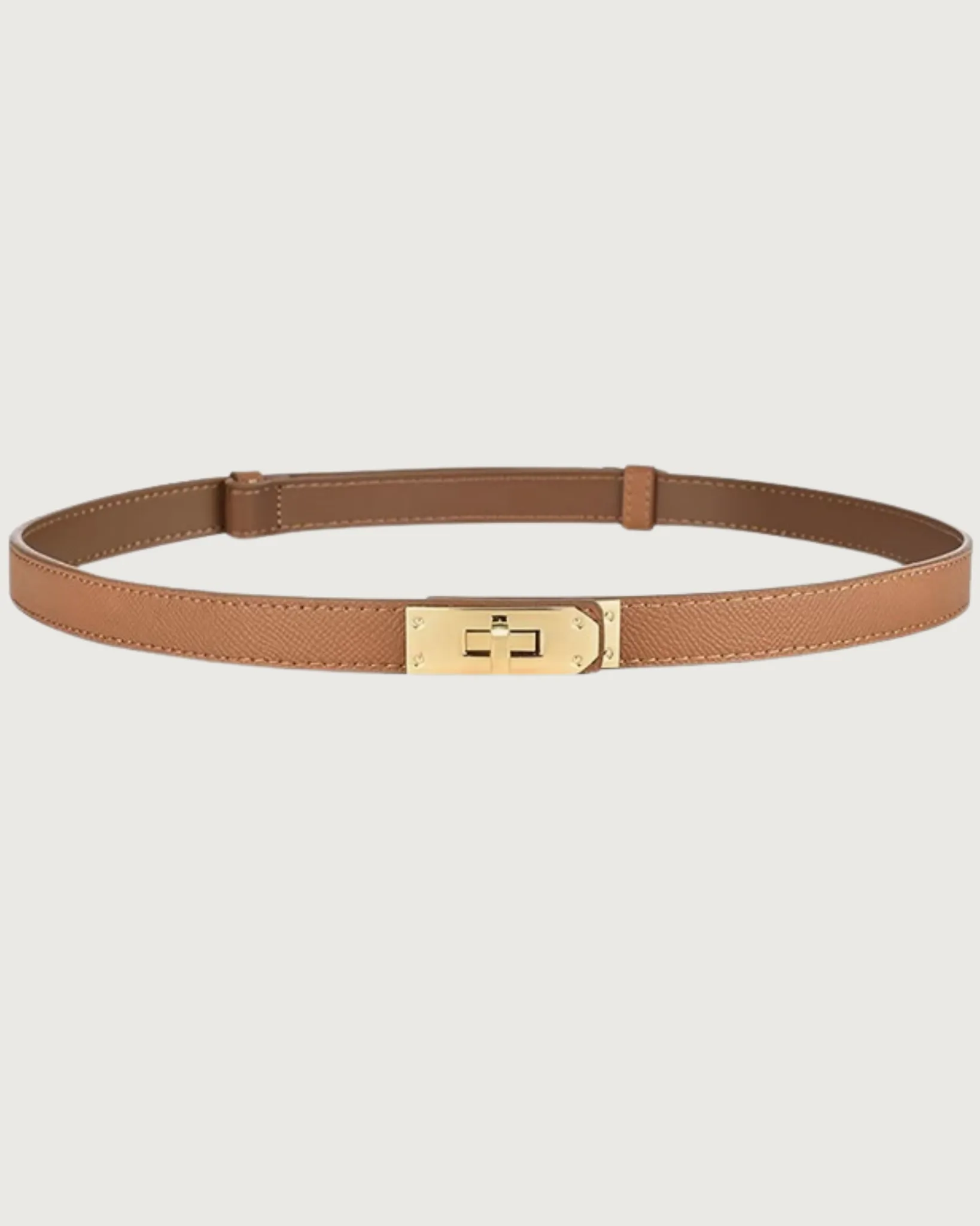 CECE SKINNY LEATHER BELT