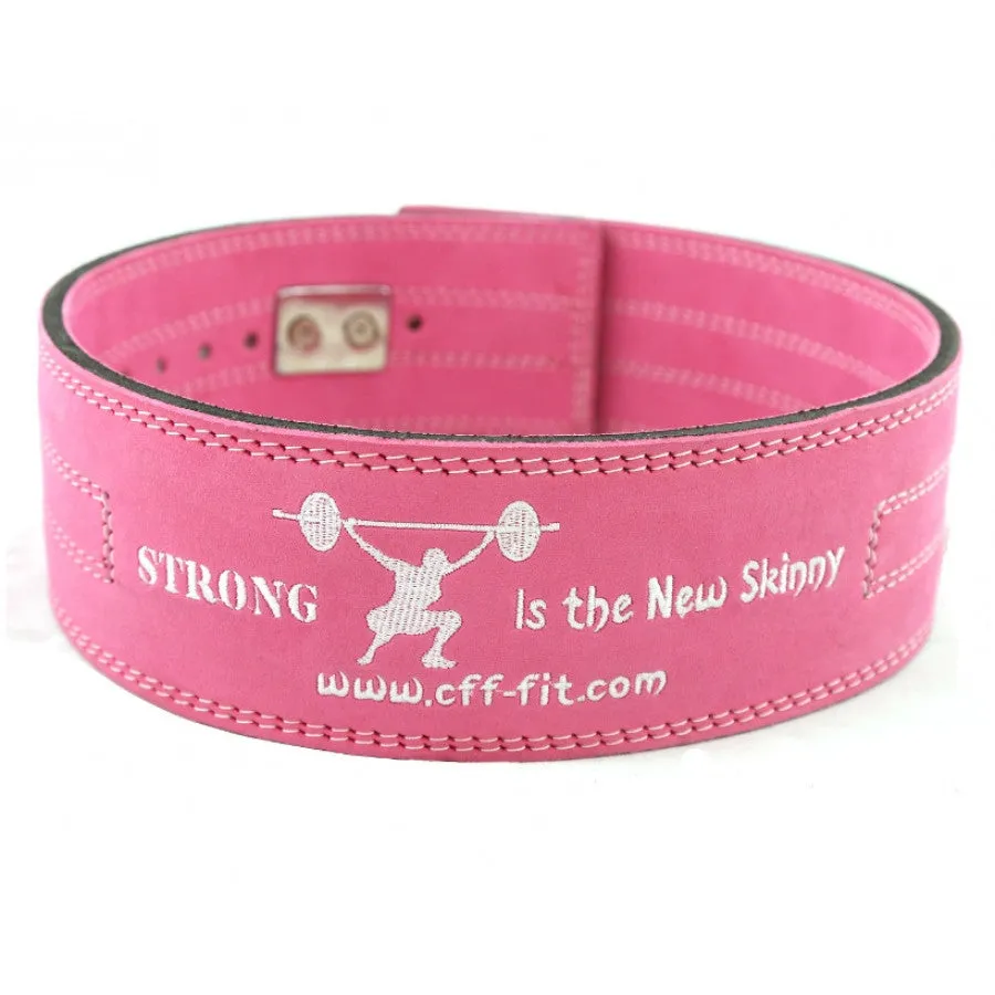 CFF 10MM PRO LEVER WEIGHTING BELT - PINK OR BLACK