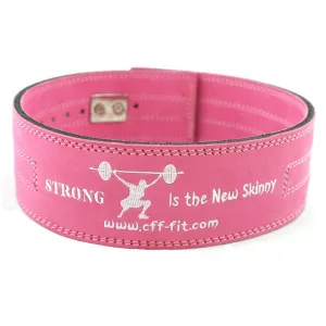 CFF 10MM PRO LEVER WEIGHTING BELT - PINK OR BLACK