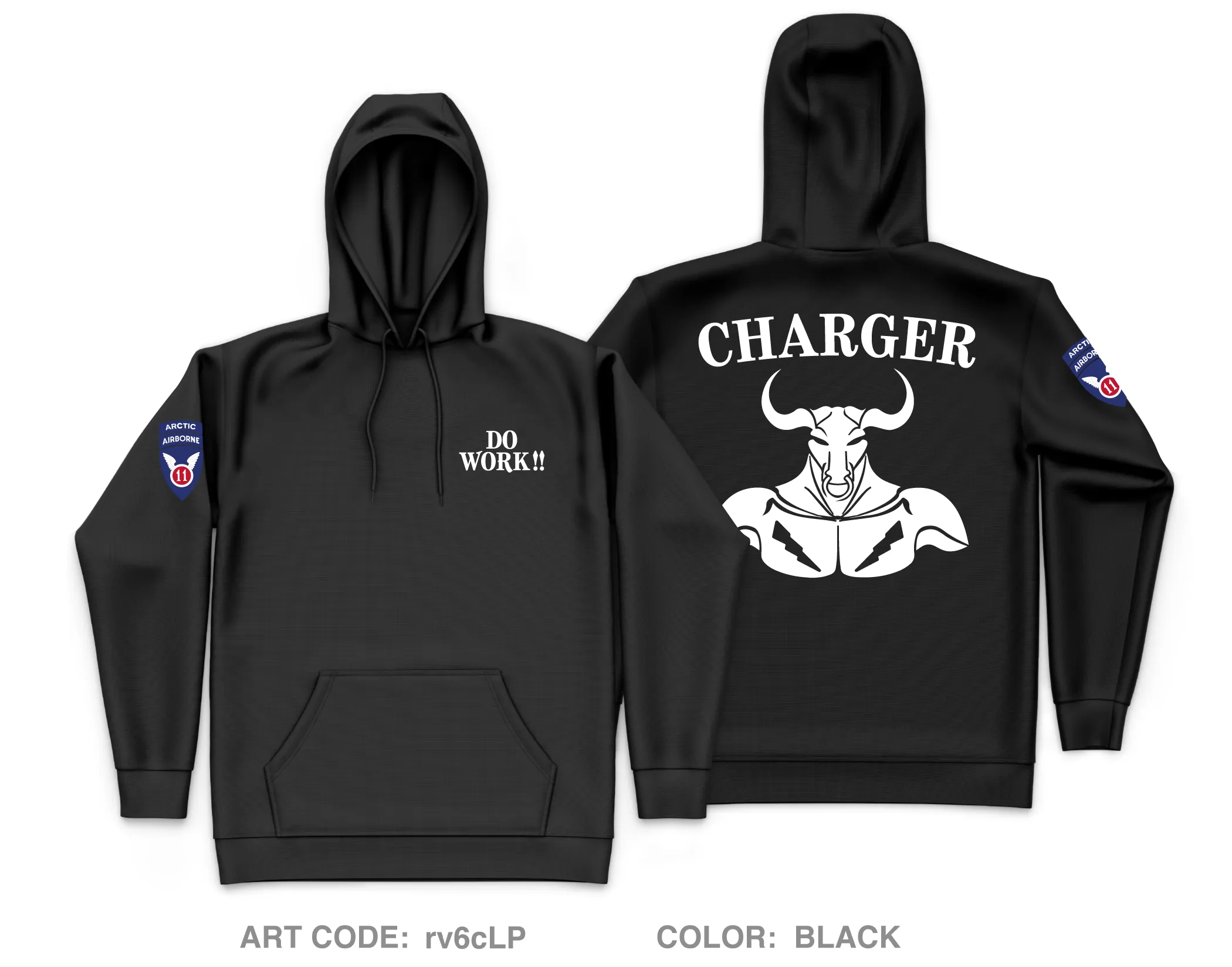 Charger Company 1-5 IN Core Men's Hooded Performance Sweatshirt - rv6cLP