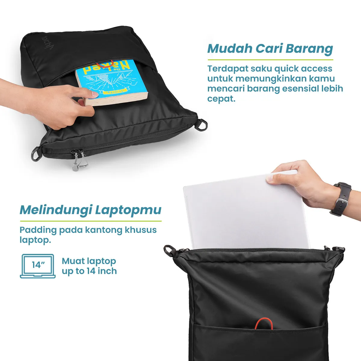 Cheonan Tas Ransel Sekolah Torch 12L