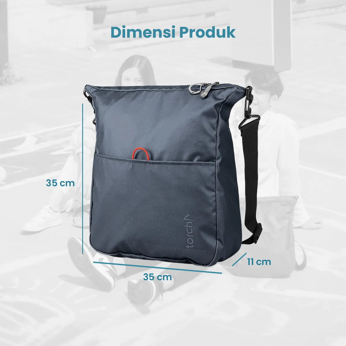 Cheonan Tas Ransel Sekolah Torch 12L