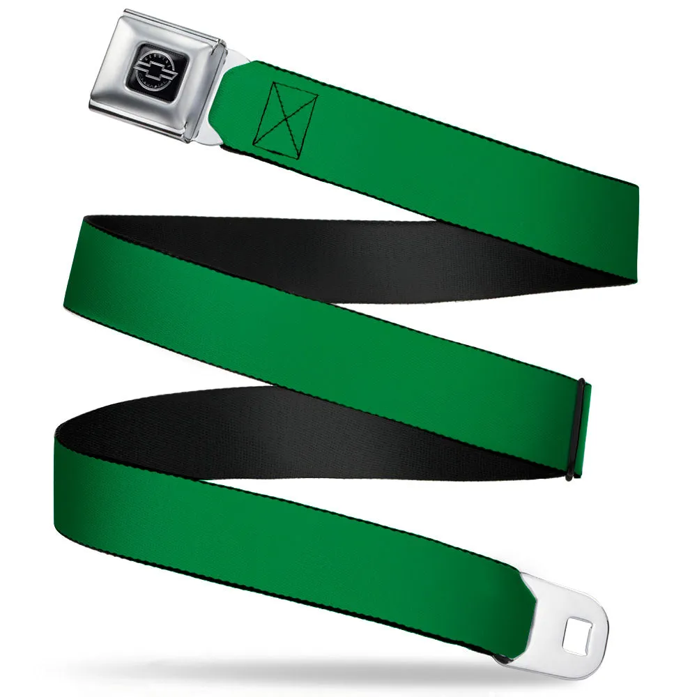 Chevy Seatbelt Belt - Green Webbing