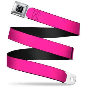 Chevy Seatbelt Belt - Neon Pink Webbing