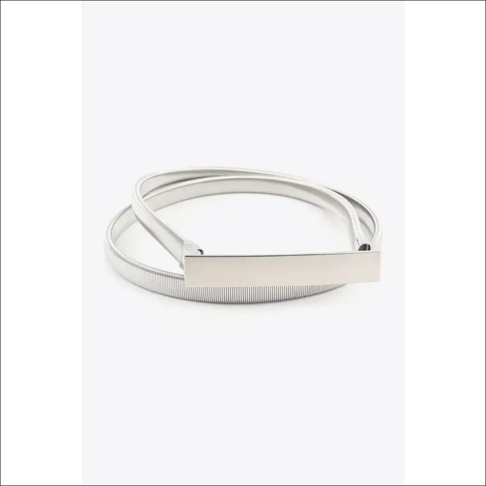 Chic Elastic Iron Skinny Belt
