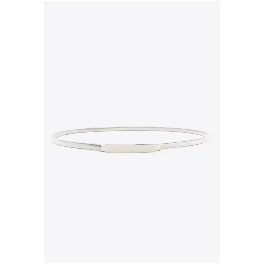 Chic Elastic Iron Skinny Belt