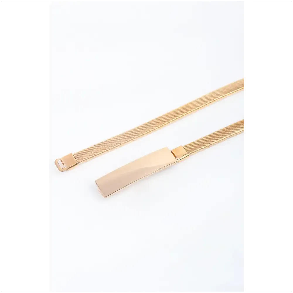 Chic Elastic Iron Skinny Belt