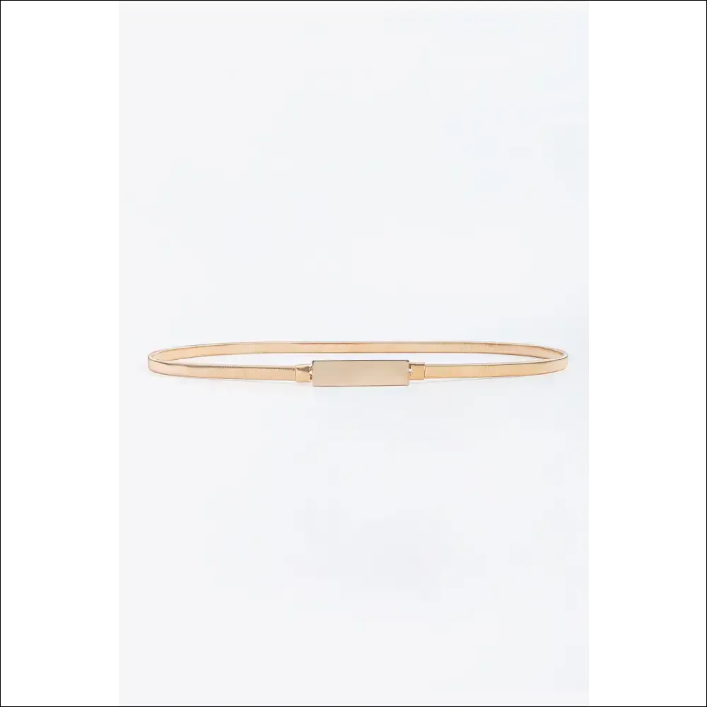Chic Elastic Iron Skinny Belt