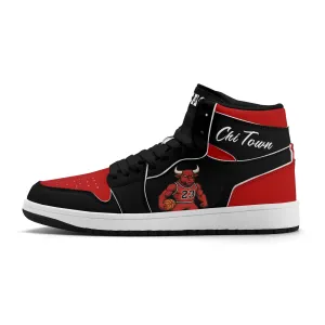 Chicago Basketball Team Themed Shoes