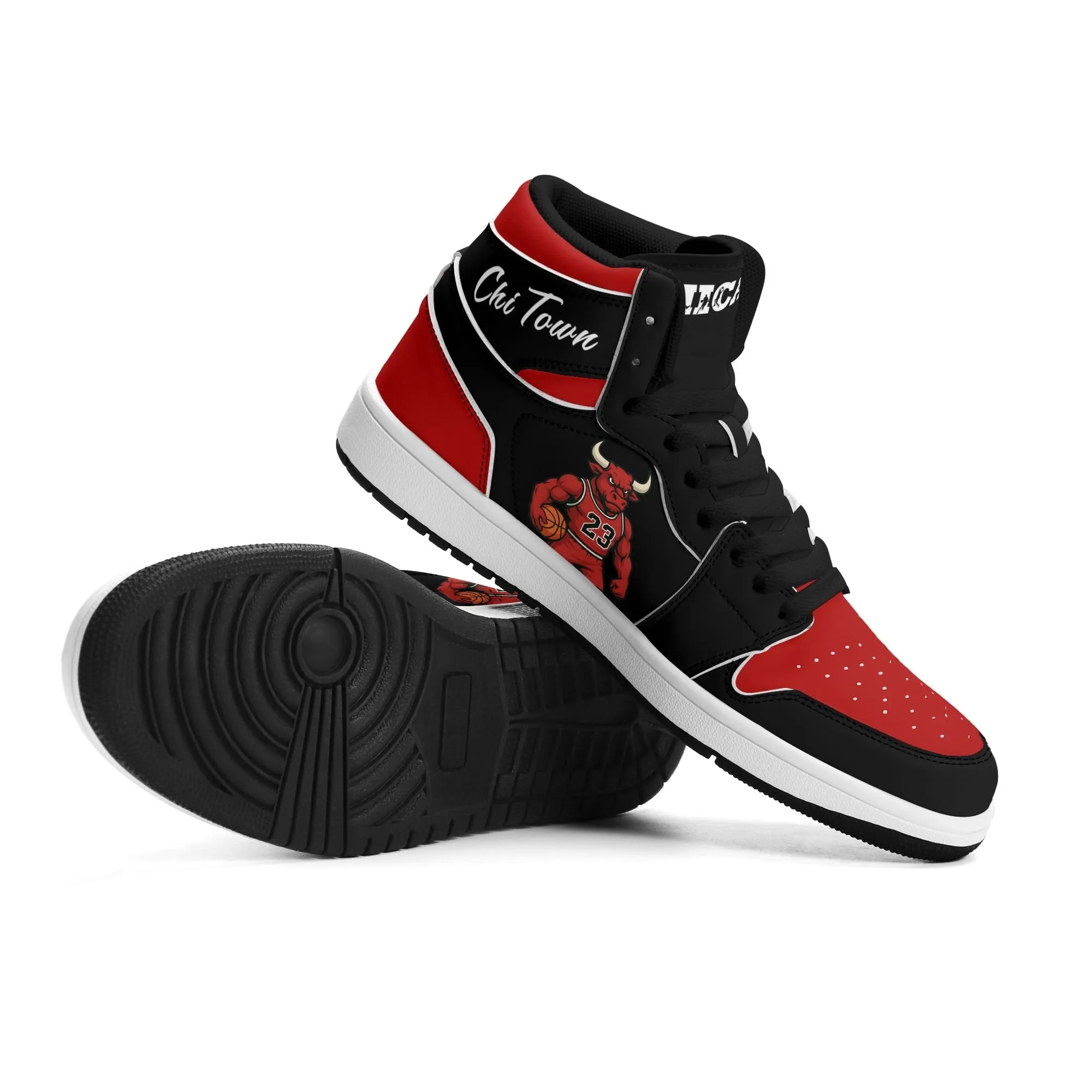 Chicago Basketball Team Themed Shoes