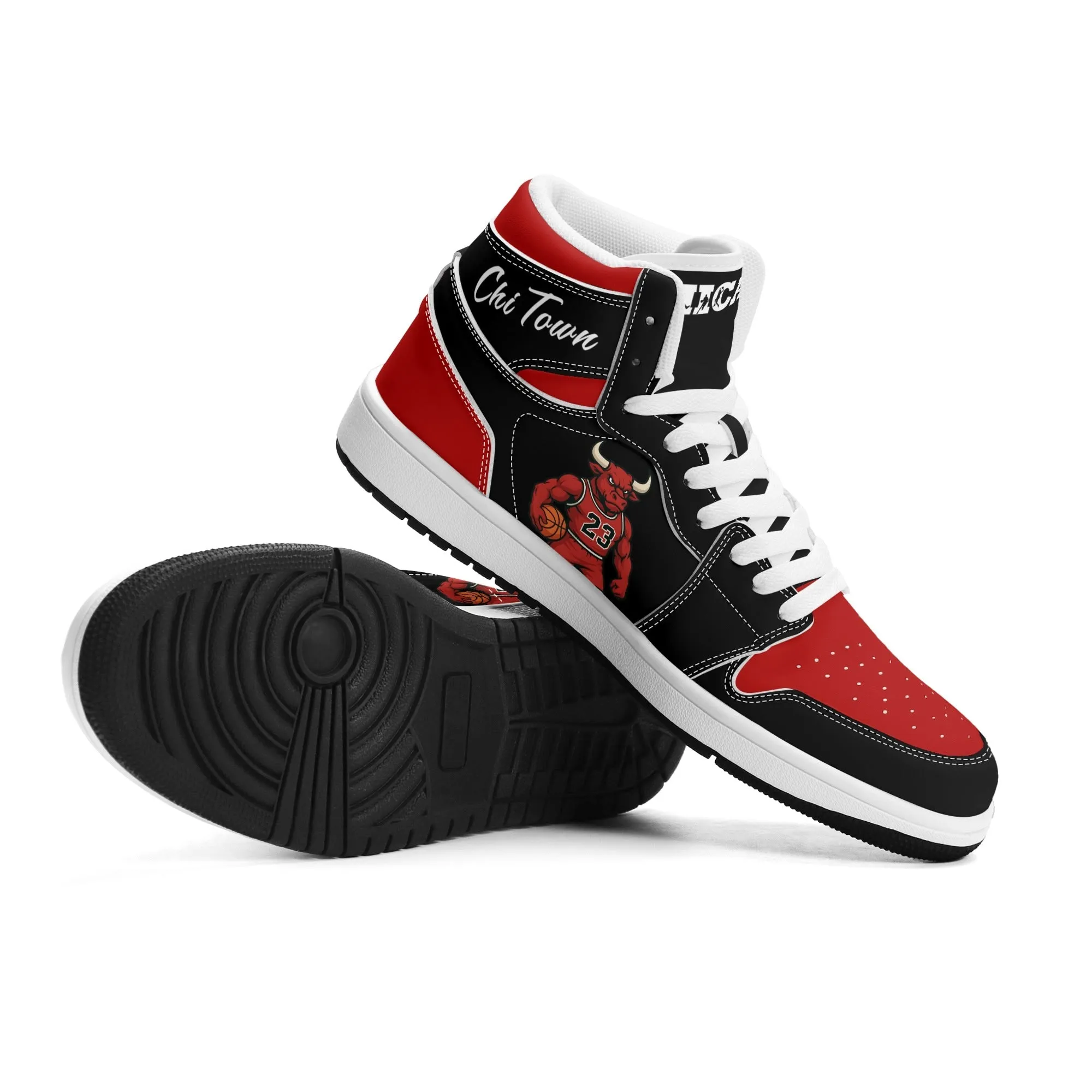 Chicago Basketball Team Themed Shoes