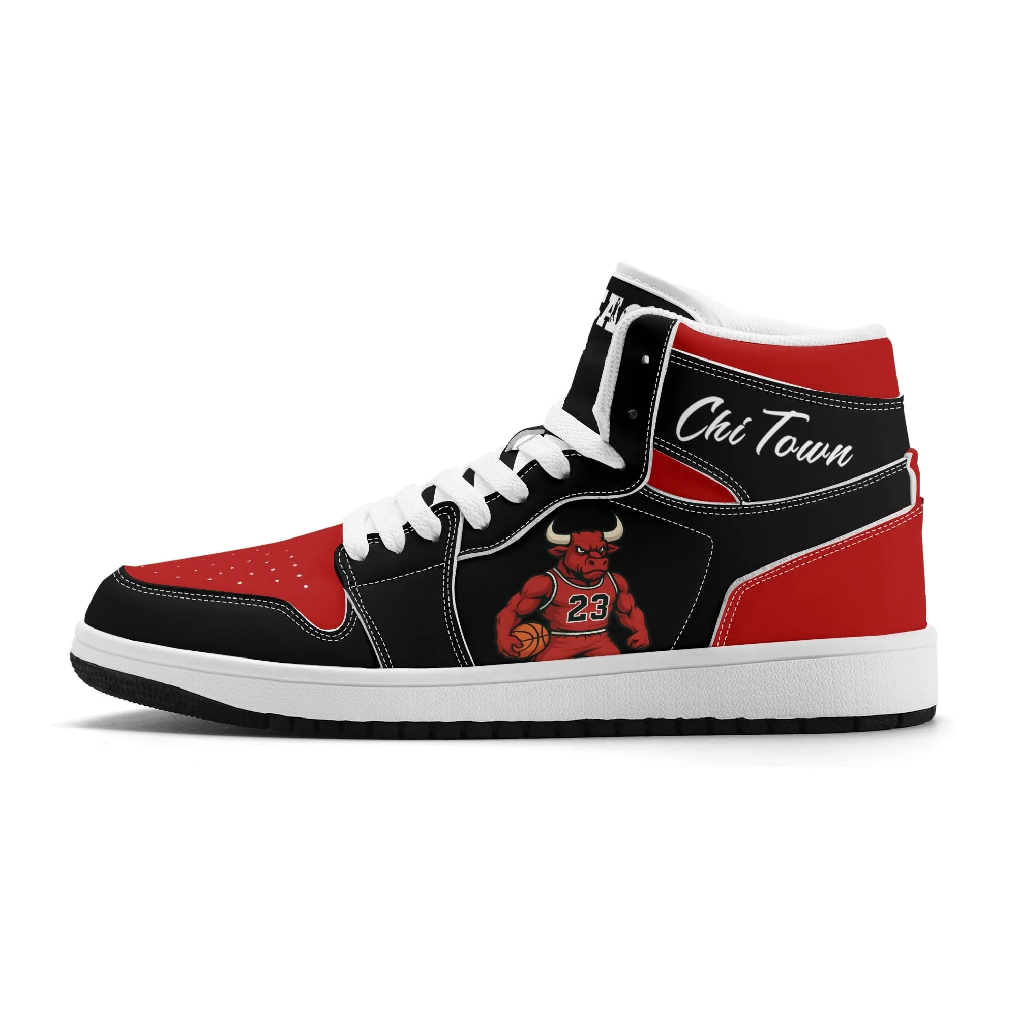 Chicago Basketball Team Themed Shoes