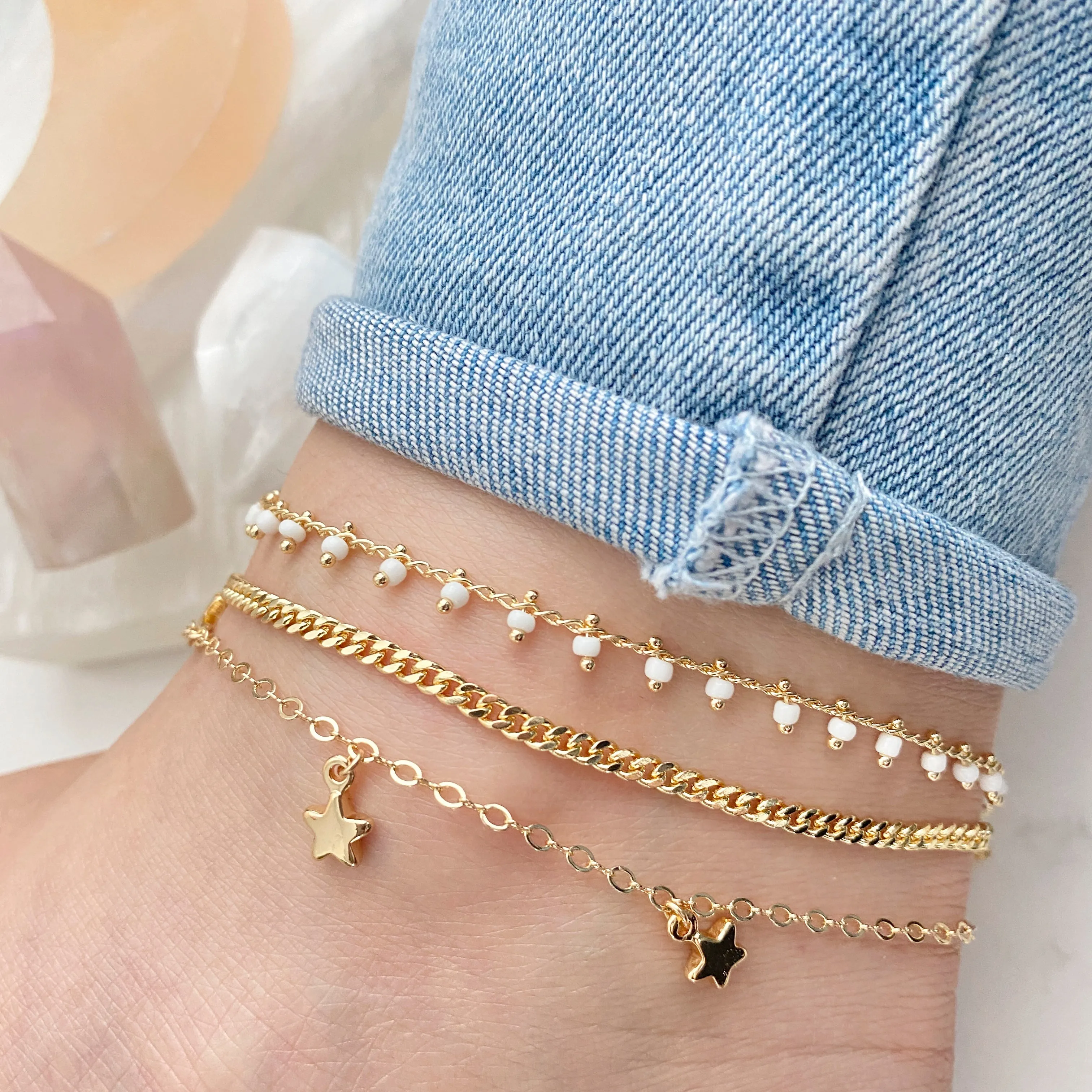 Chloe Anklet Set