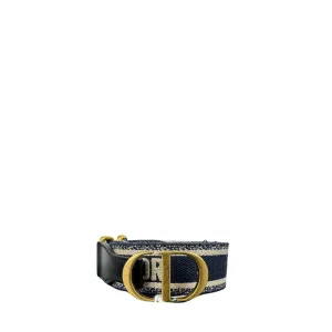 Christian Dior Canvas Embroidered Book Belt - Size 80