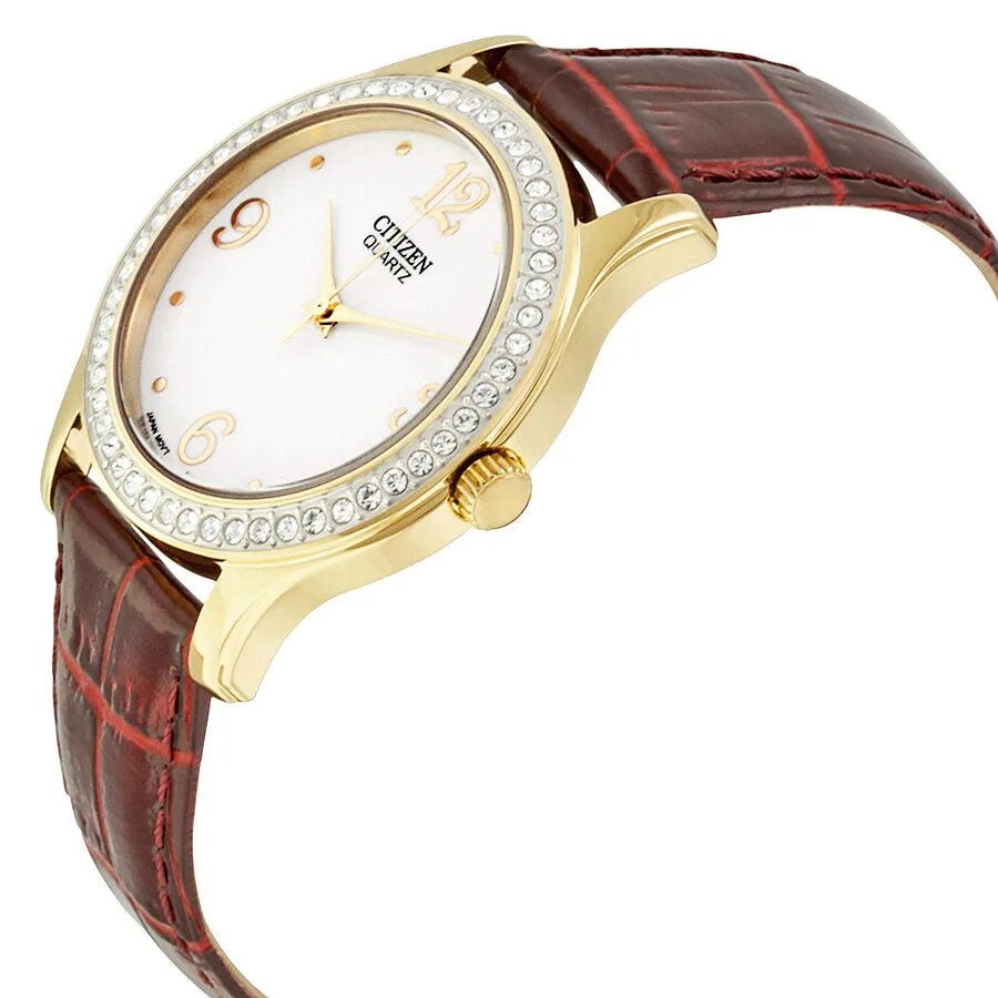 Citizen Silver Mother of Pearl Dial Dial Ladies Watch EL3012-00A