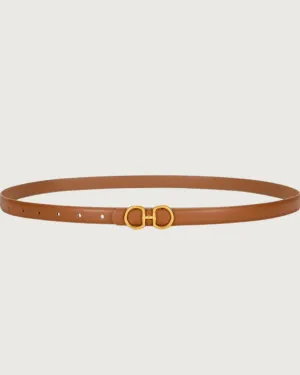 CLARISSA SKINNY LEATHER BELT