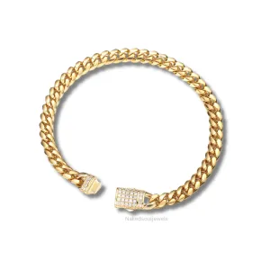 Classy thin Cuban Anklet