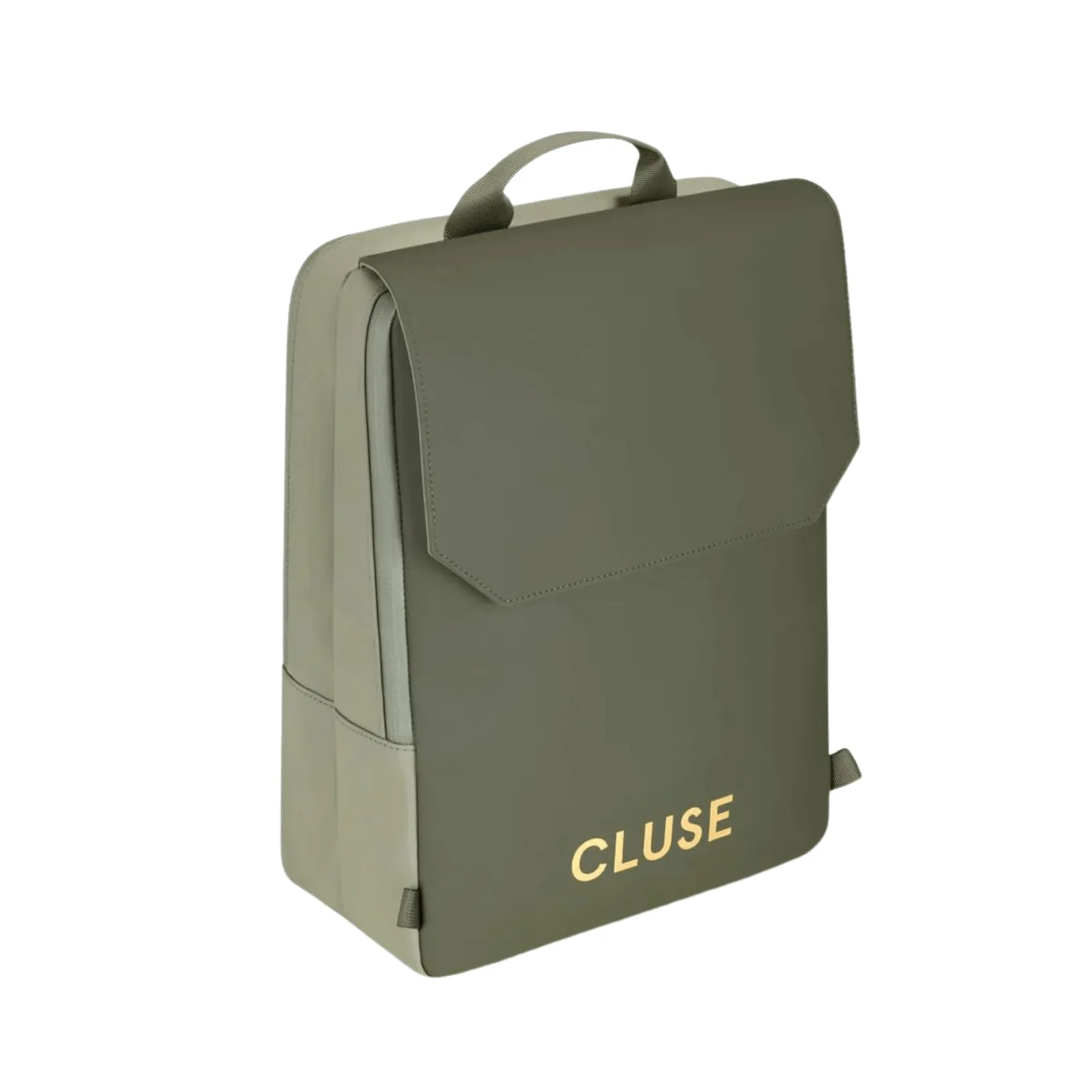 Cluse Le Reversible Backpack - Light Green Olive Gold