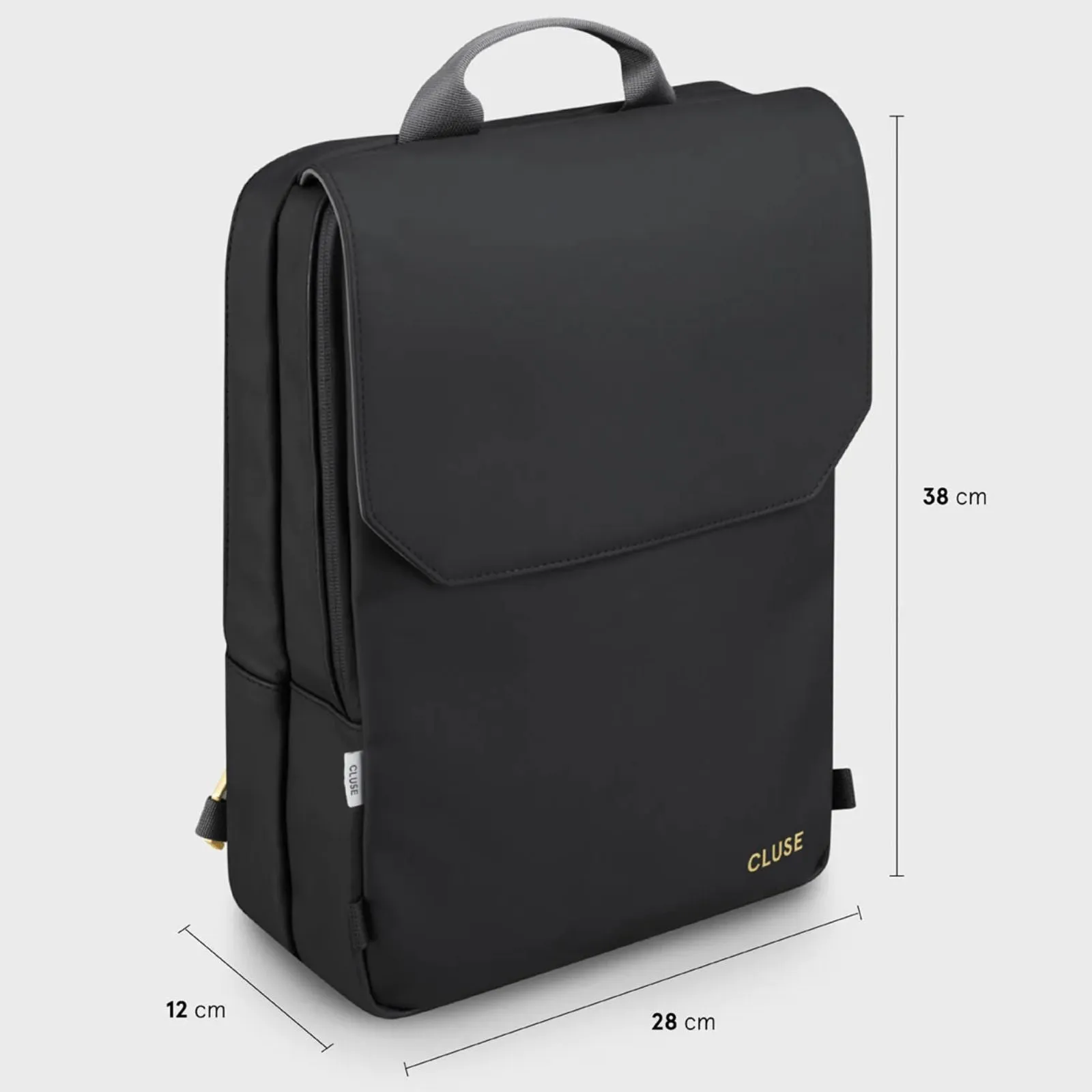 Cluse Reversible Backpack - Black/Grey