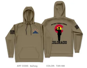 Colorado ARNG Military Funeral Honors Core Men's Hooded Performance Sweatshirt - 6aZxeg