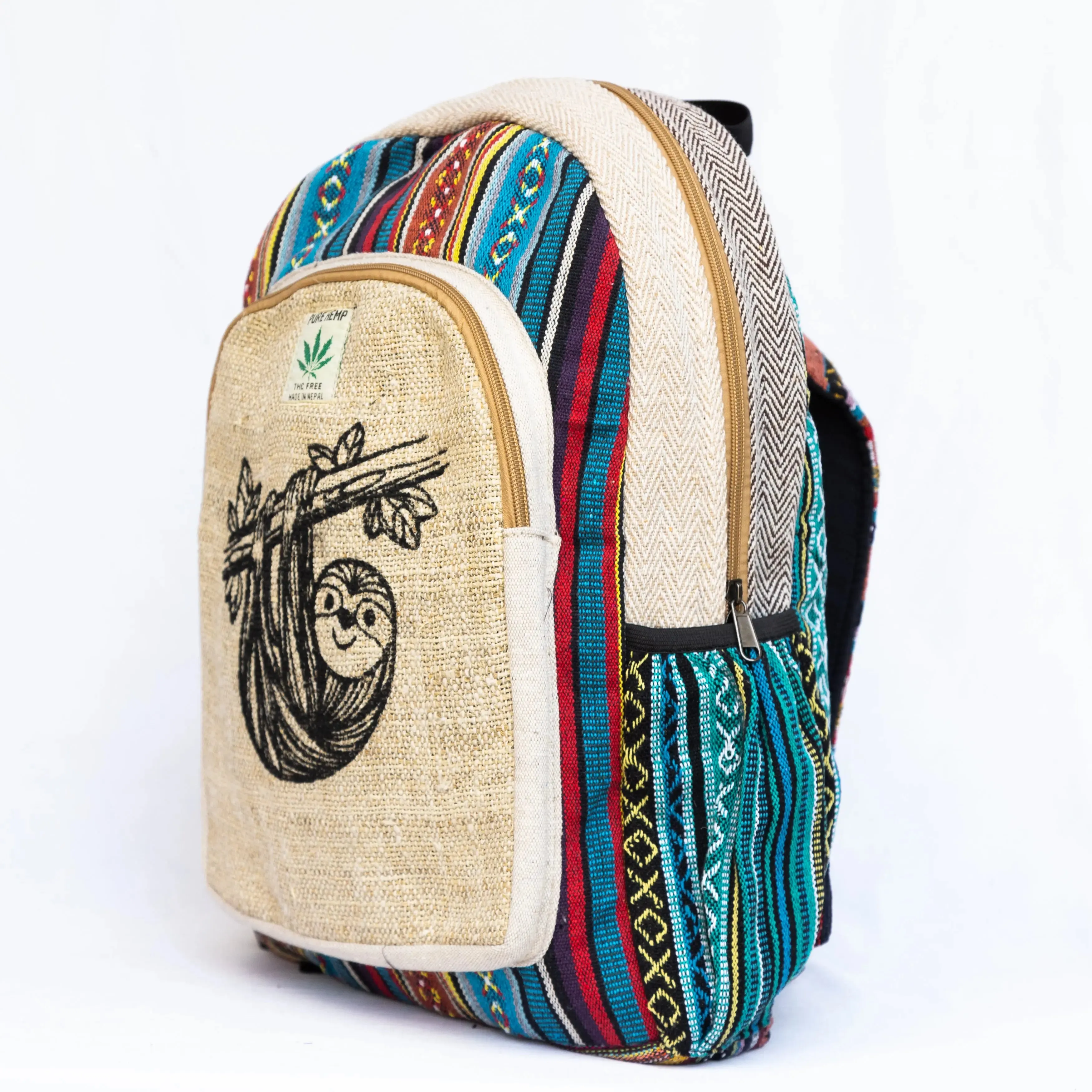 Compact Eco-Friendly Hemp Back Pack