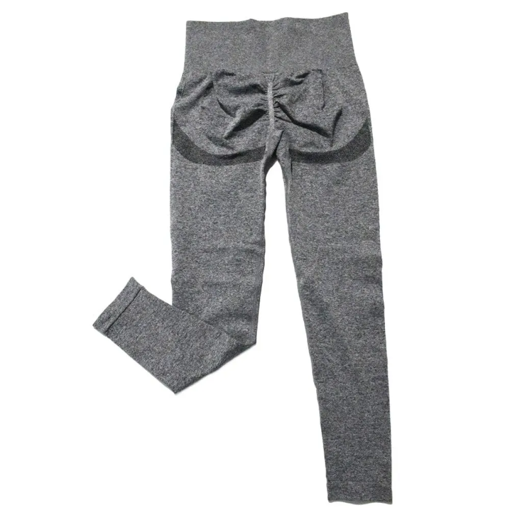 ContiNent 33 Women Gym Yoga Seamless Pants Sports Clothes Stretchy High Waist Athletic Exercise Fitness Leggings Activewear Pants