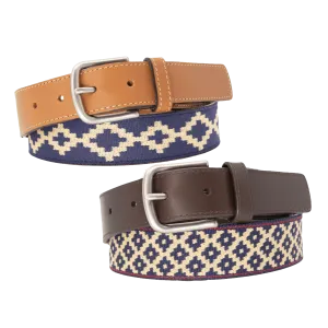 Corbina & Diplomático Chocolate Woven Belt Bundle