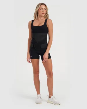 Core Trainer Post Pregnancy Waist and Hip Band 2 Pack Black