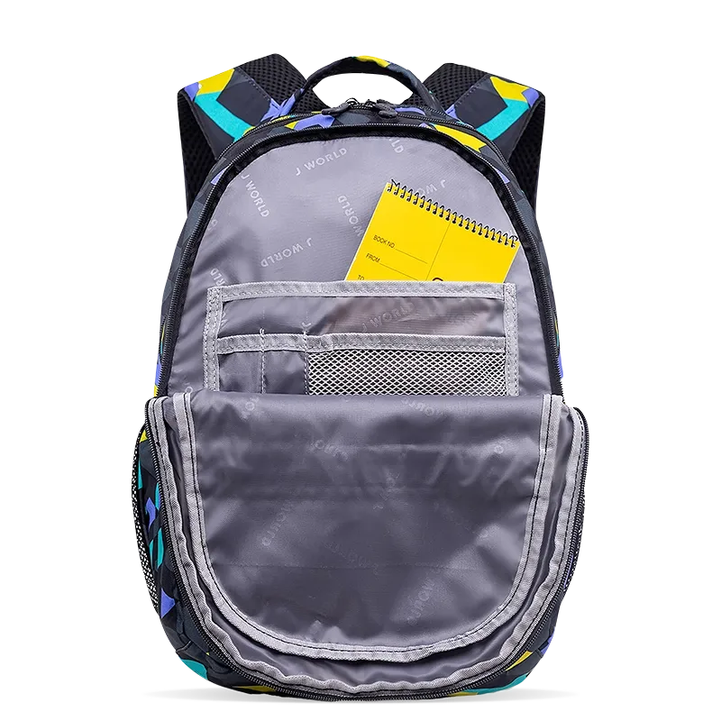 Cornelia Laptop Backpack in Cubes
