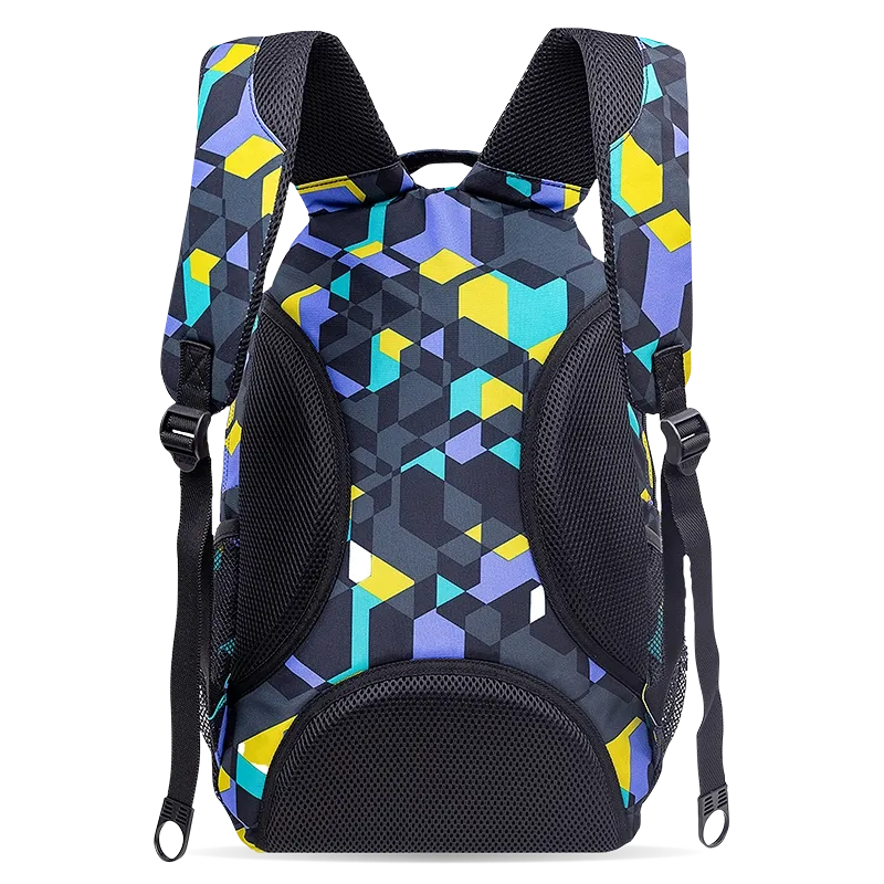 Cornelia Laptop Backpack in Cubes