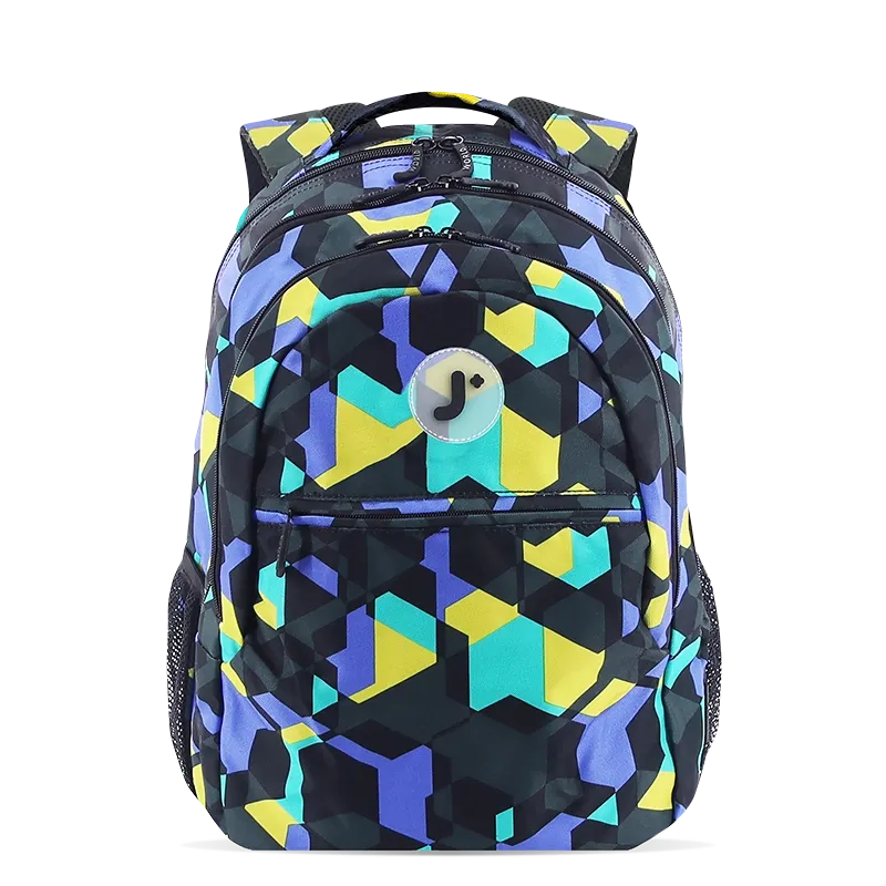 Cornelia Laptop Backpack in Cubes