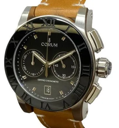 Corum Romvlvs Romulus 02.0012 Romulus 02.0012 Black Dial Automatic Men's Watch