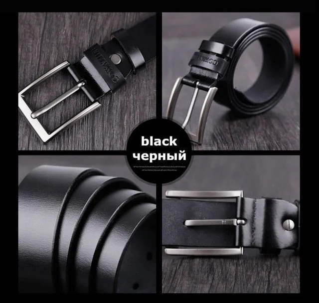 COWATHER men belt genuine leather