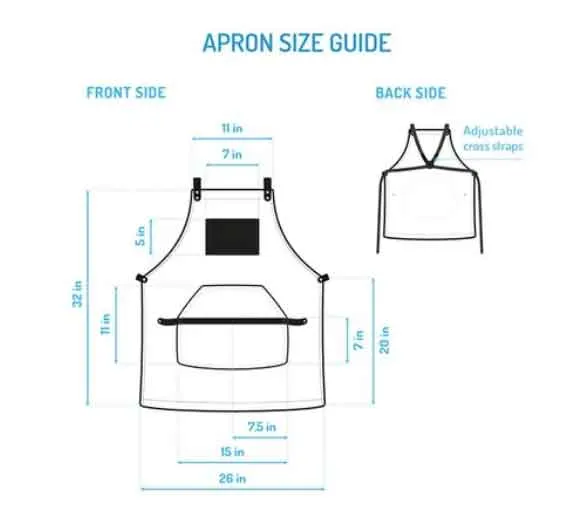 Creekstone Farms Leather Patch Apron