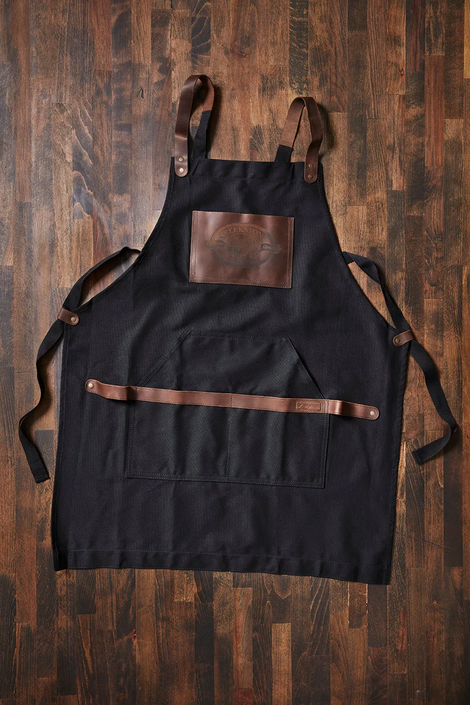 Creekstone Farms Leather Patch Apron