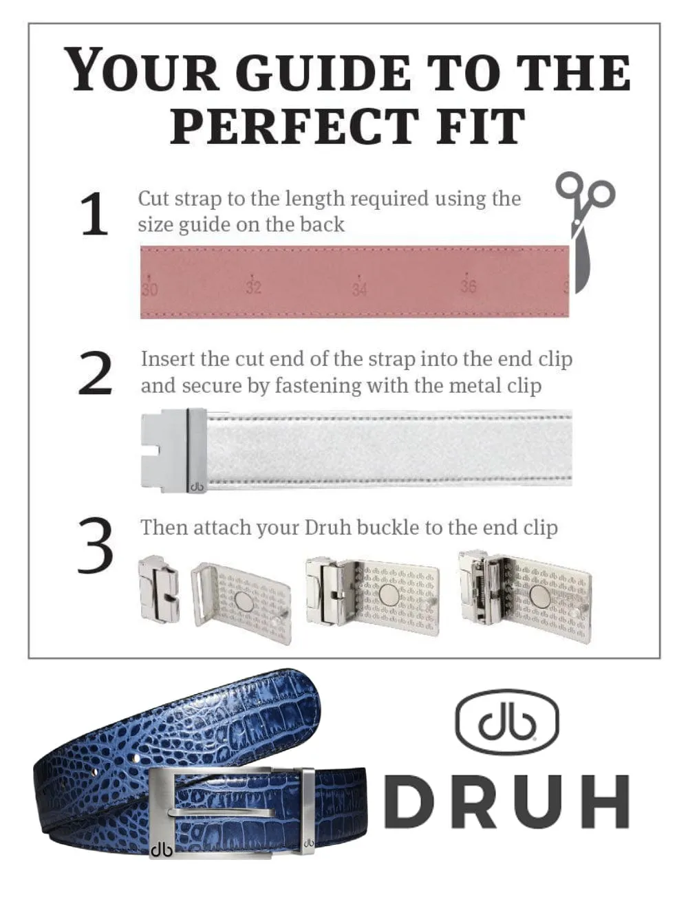 Crocodile Brown Belts