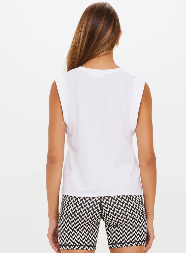CROPPED MUSCLE TANK