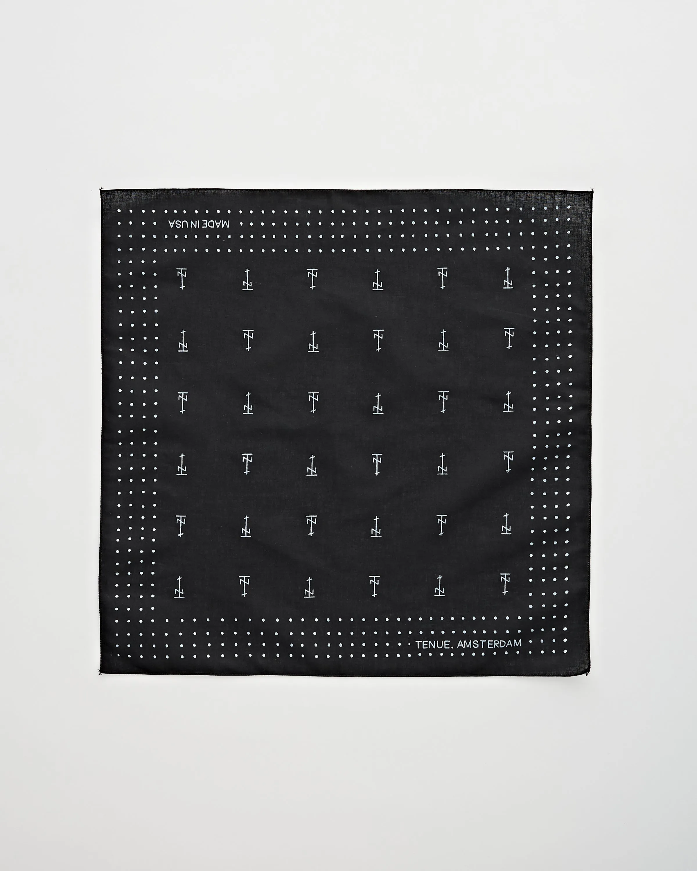 Cross Bandana Black