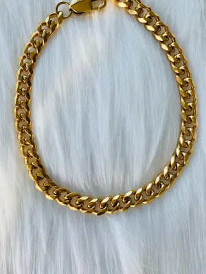 Cuban Link Anklet