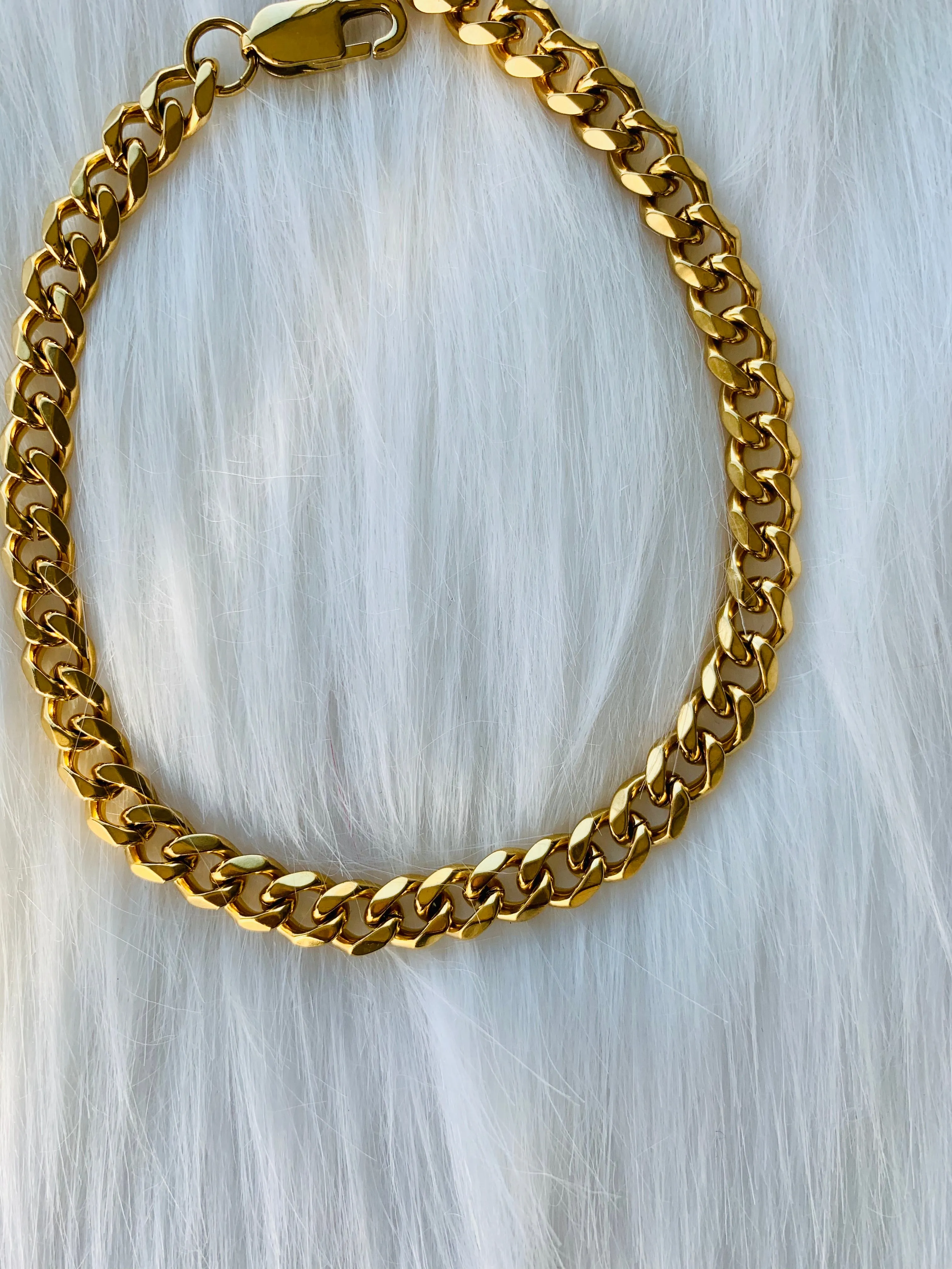 Cuban Link Anklet