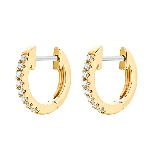 Cubic Zirconia Cuff Earring