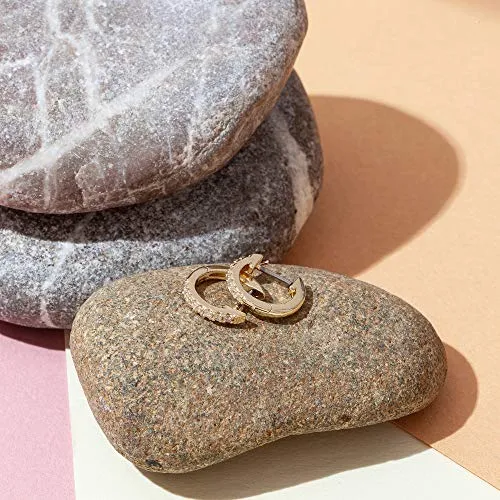 Cubic Zirconia Cuff Earring