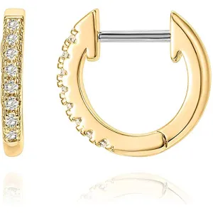 Cubic Zirconia Cuff Earring