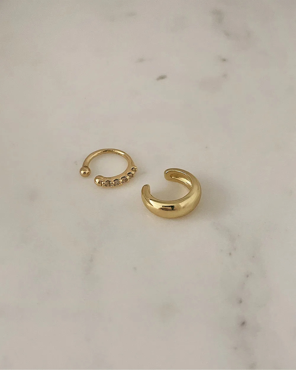 CULT   MOONSHINE Cuffs Set in Gold